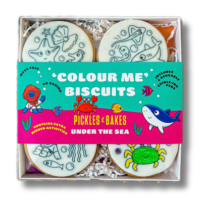 Under The Sea ‘Colour Me’ Biscuits