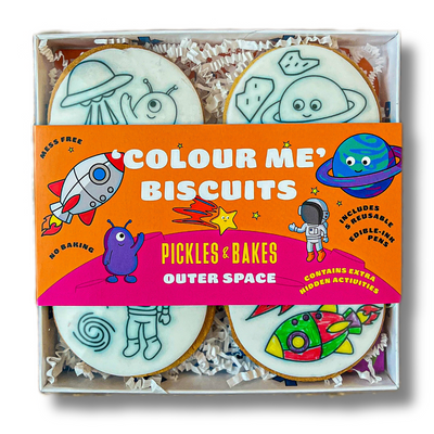 Outer Space ‘Colour Me’ Biscuits